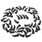 S&S Worldwide Plastic Bear Claw Beads, Black, 50mm long (approx. 2") w/3mm Stringing Hole, For Native American Crafts, Costumes, Jewelry, Bag of 50 pieces.